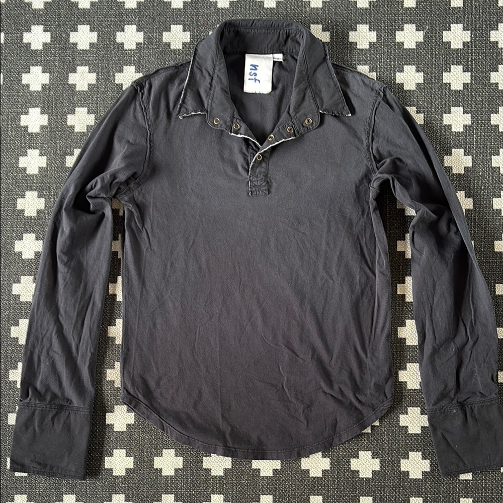 NSF mens cotton shirt, Med.